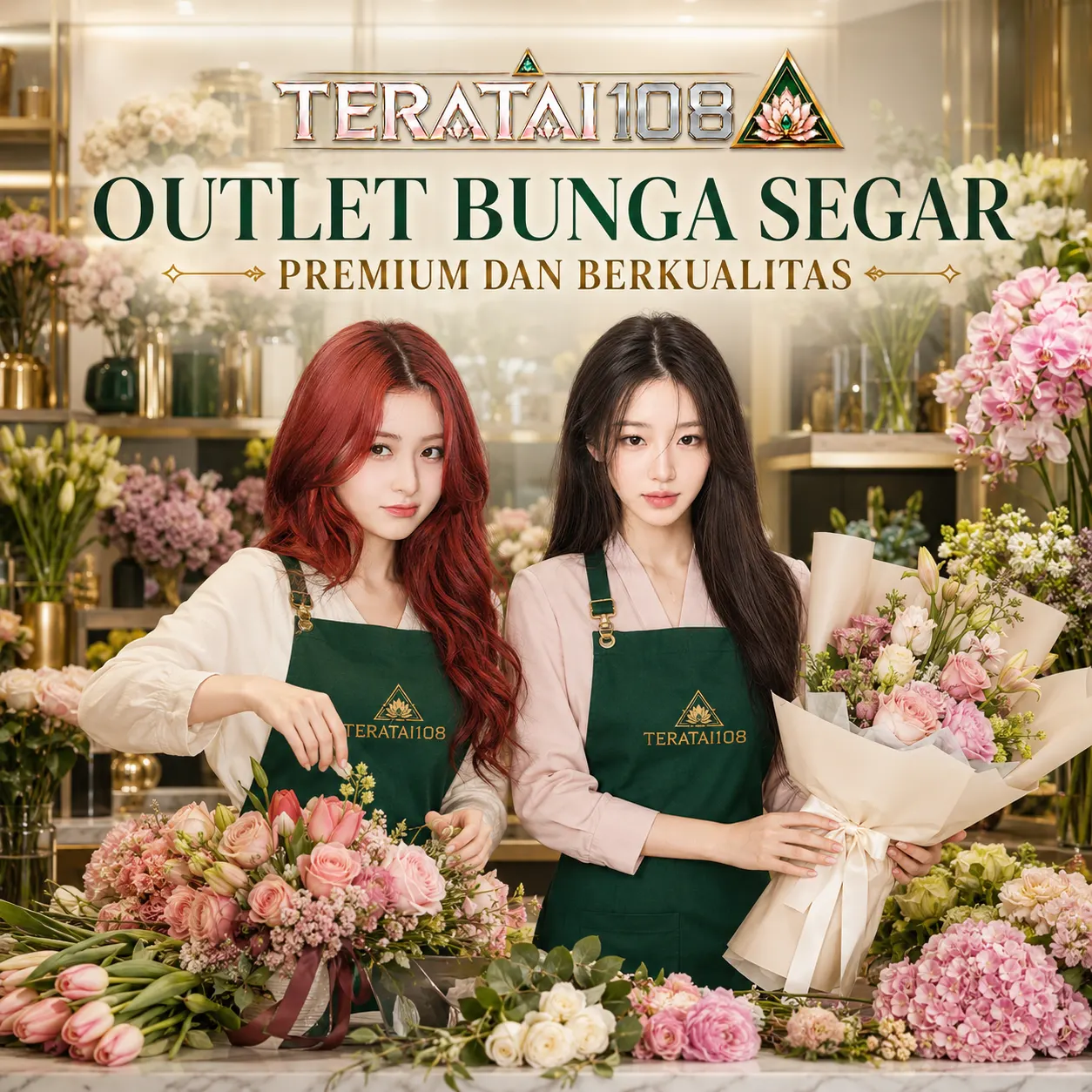 Teratai108 Shop Outlet Bunga Segar Premium dan Berkualitas
