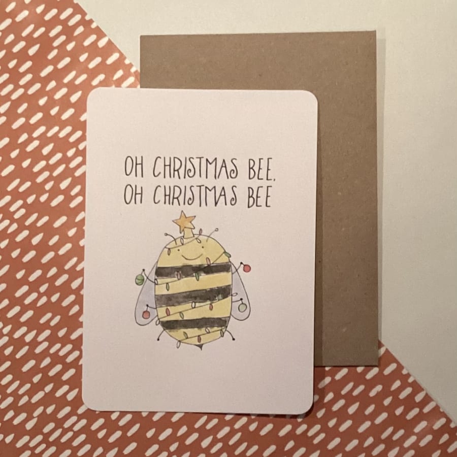 Christmas Bee / Kerstkaart