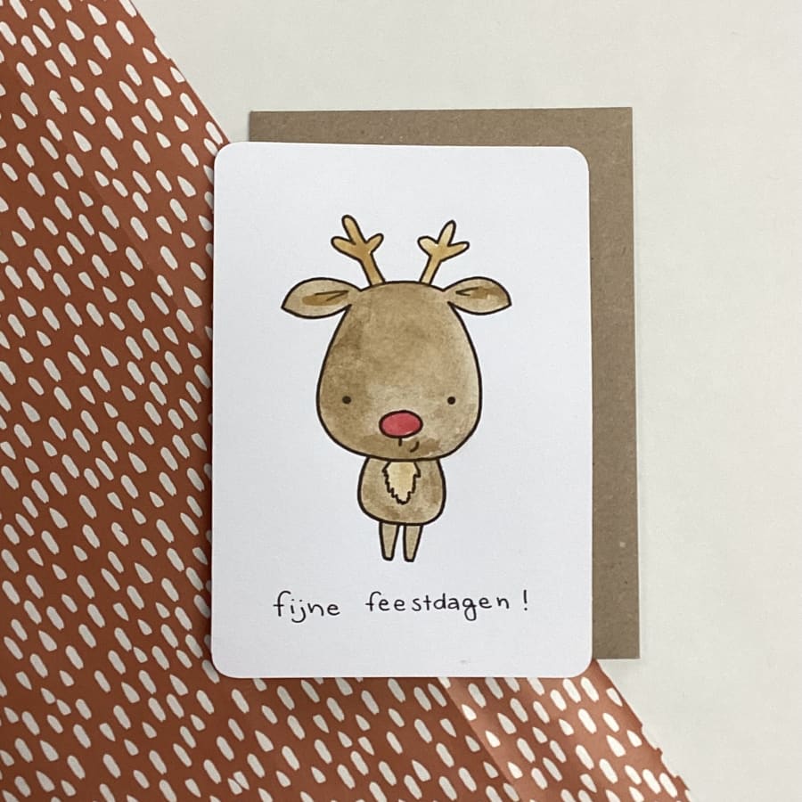 Fijne Feestdagen / Kerstkaart