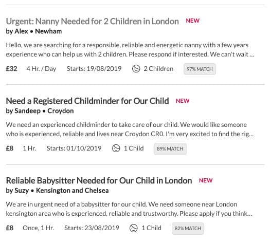 london babysitting jobs care com appjobs how to get a babysitting job
