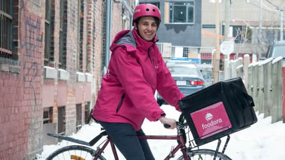 foodora rider paga