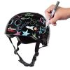 Wipeout Dry Erase Kids Helmet -Black S