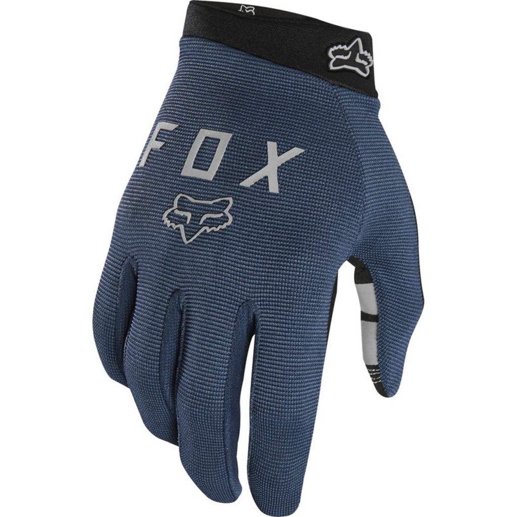 navy blue long gloves