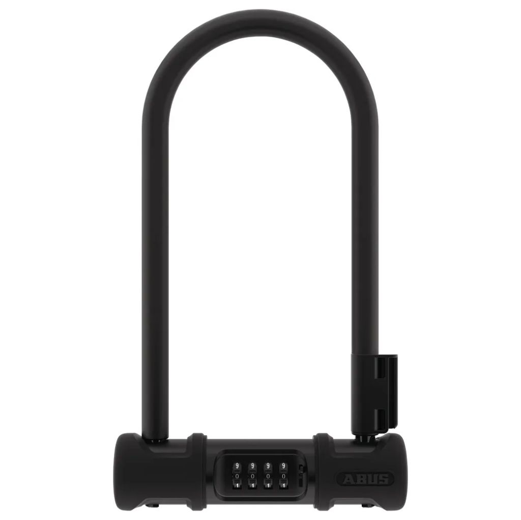 ABUS Ultra 410 U-Bolt 230mm Combination Bike Lock Black | Ivanhoe Cycles