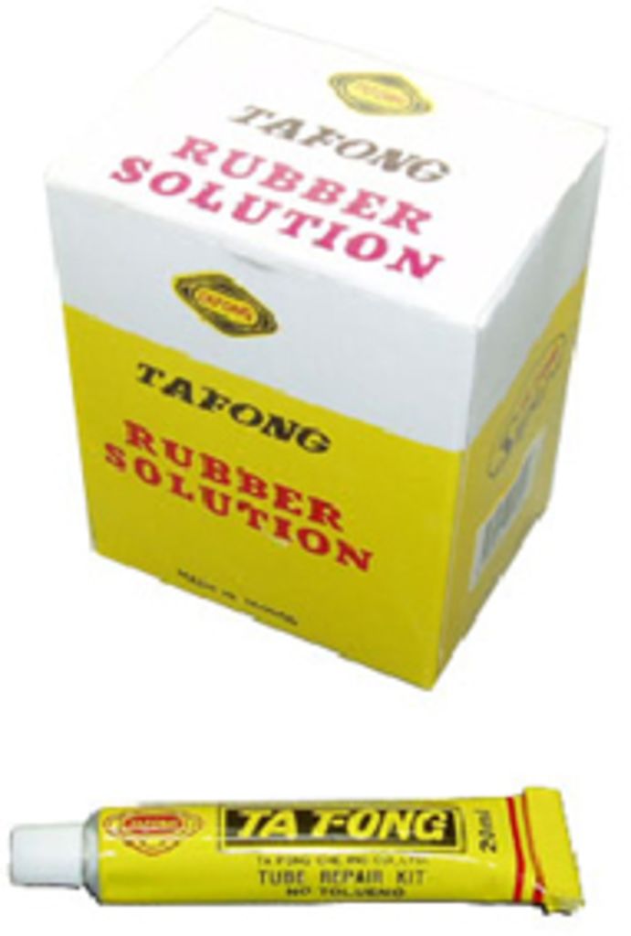 Patch Kit Glue Rubber Solution per tube