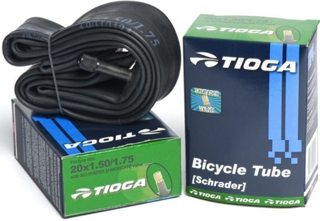 Tioga 20 x 1.501.75 Tube Car Valve Ivanhoe Cycles