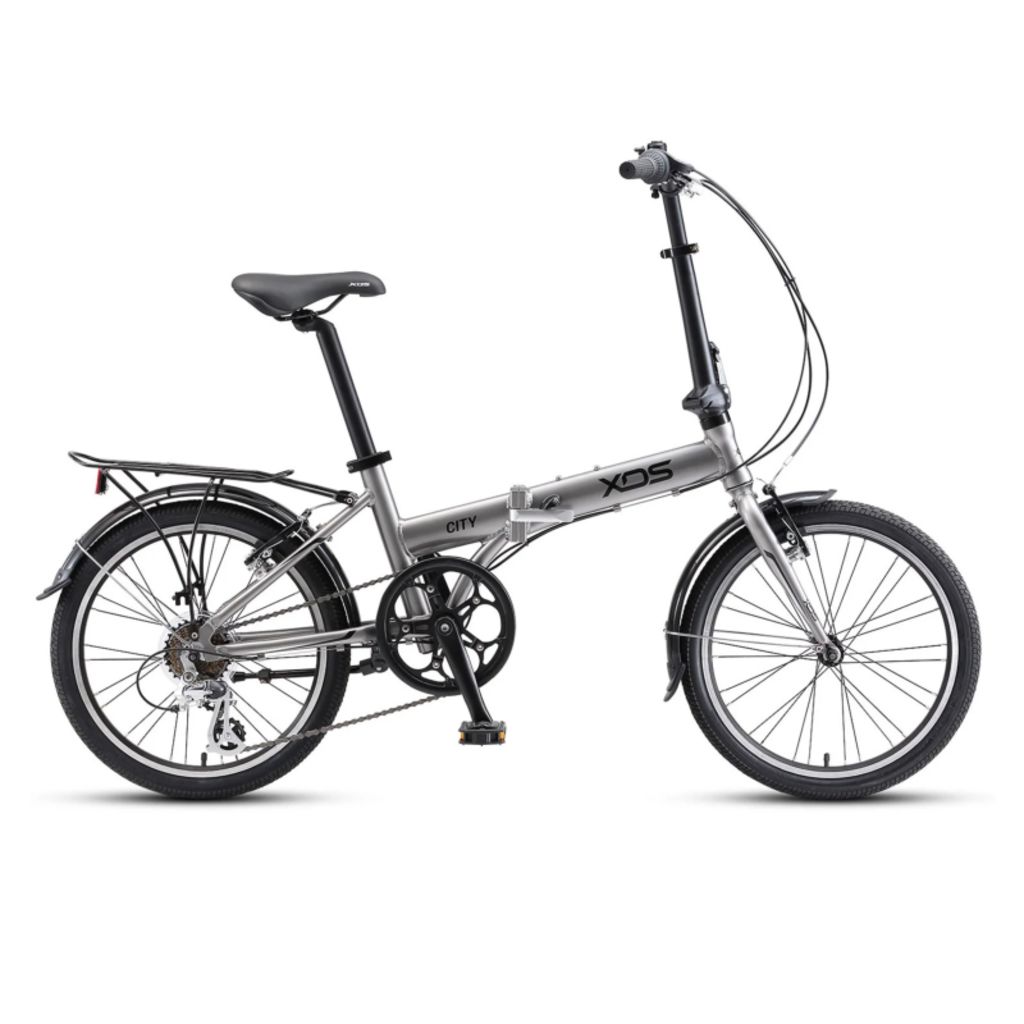 XDS City 20 Grey Folding Bikes Ivanhoe Cycles