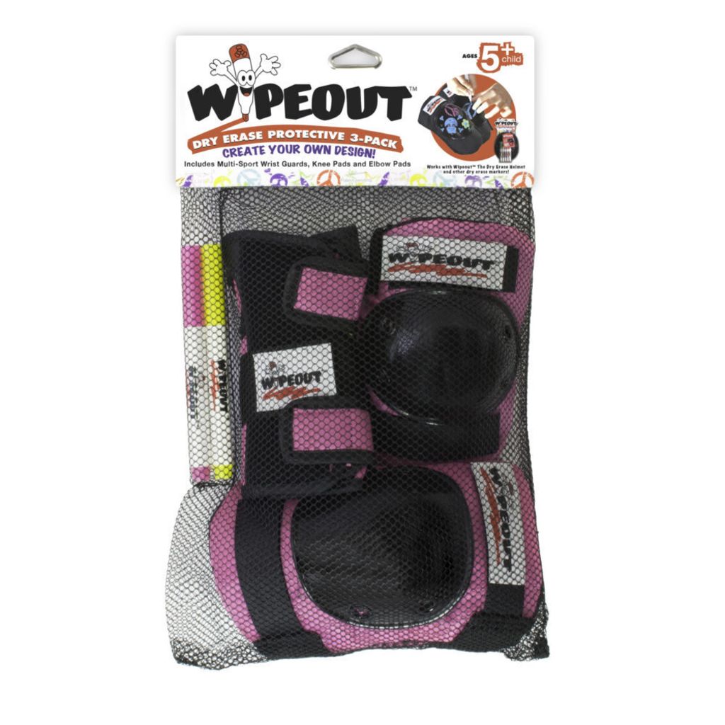 Guard Set Youth Wipeout Dry Erase 5 years+ -Pink