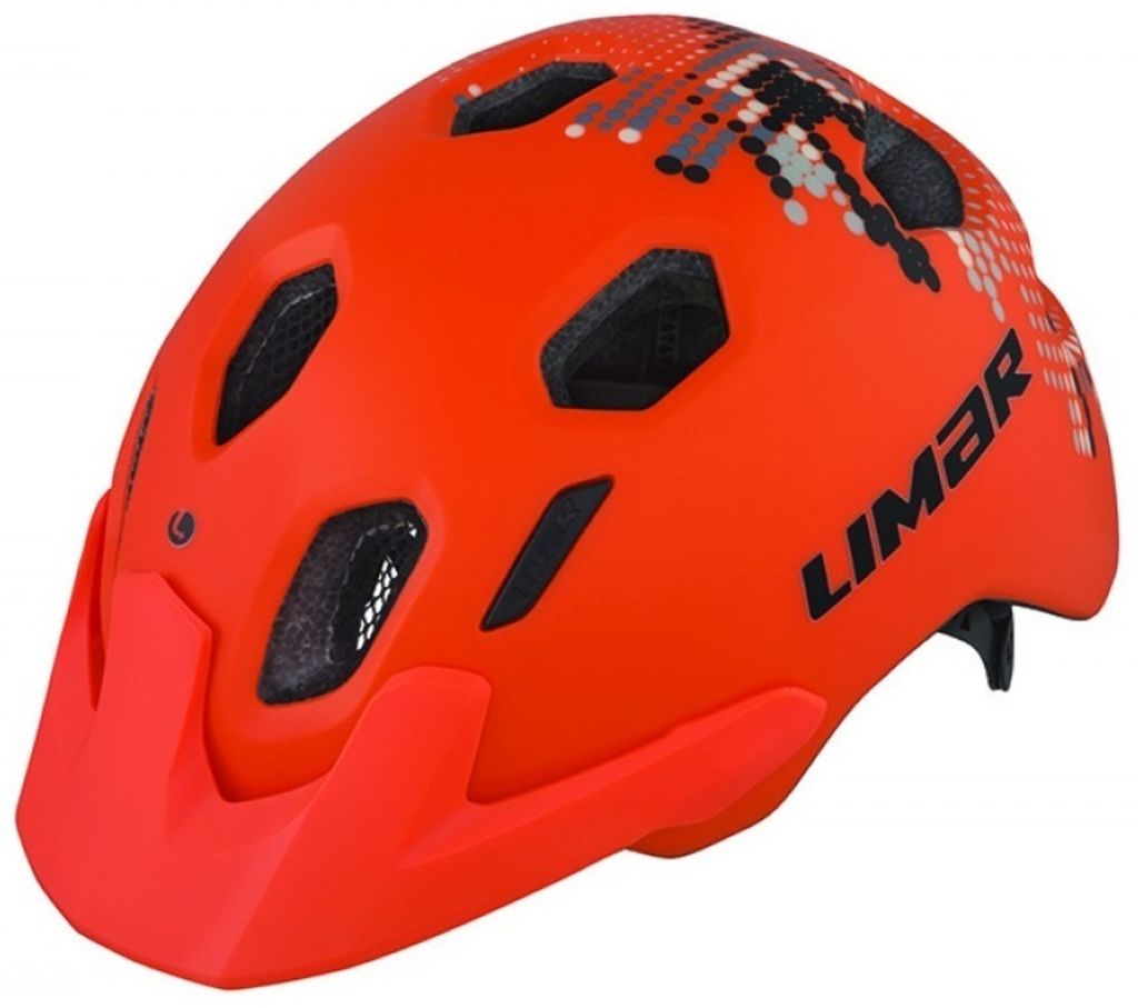 orange bike helmet youth