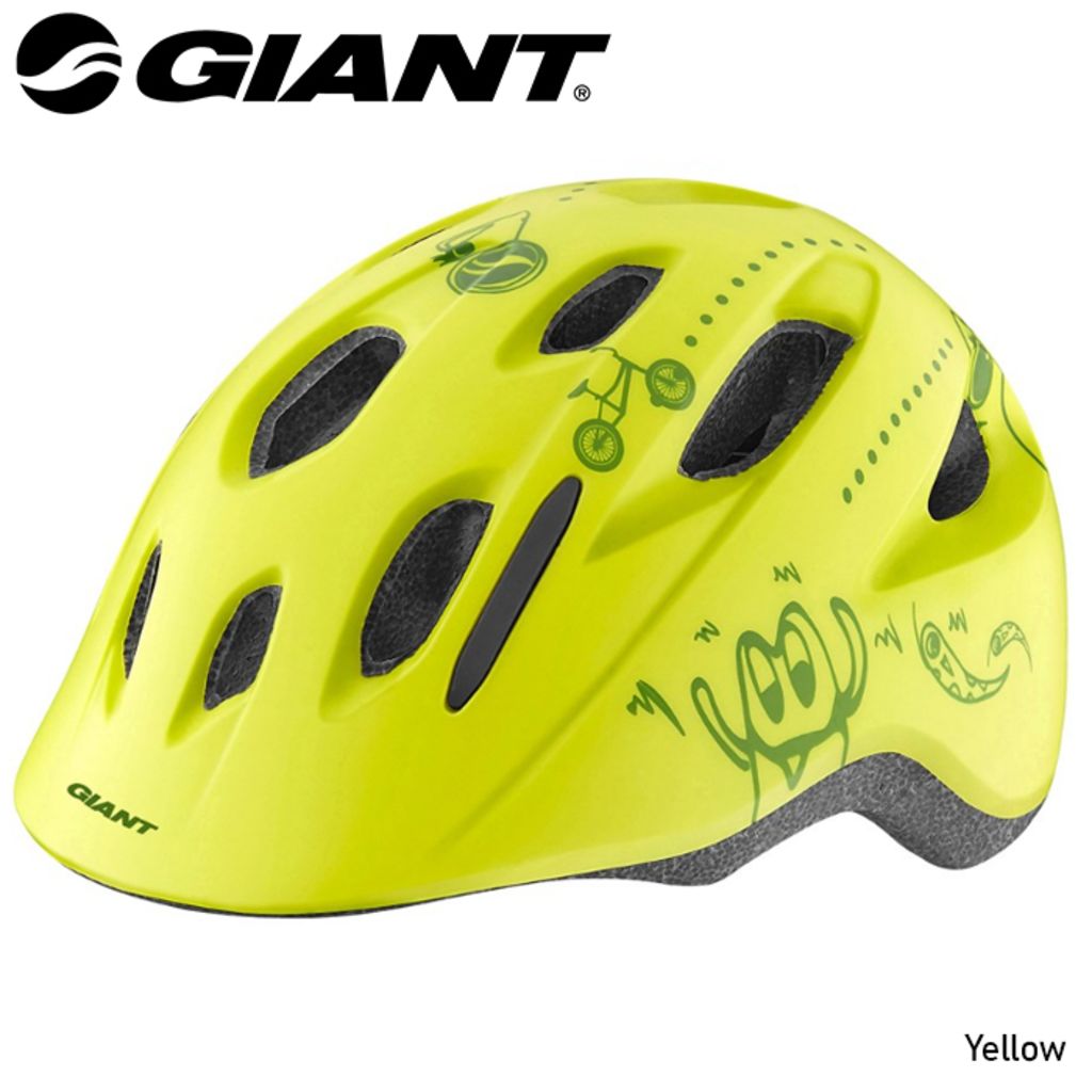 Giant Holler Helmet -Yellow XS 46-51cM