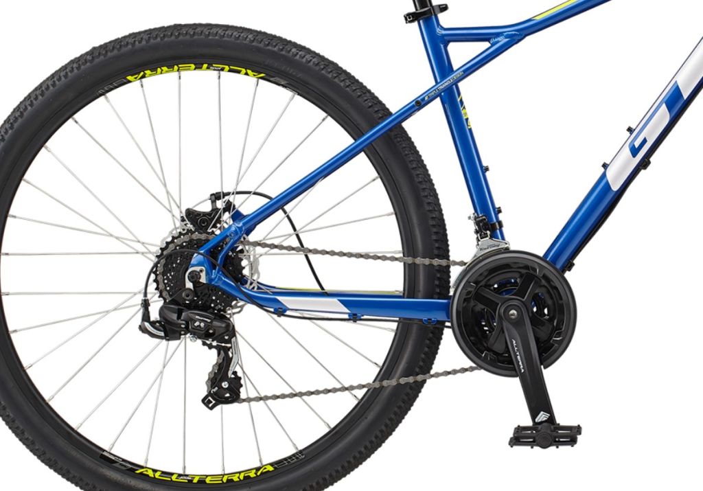 Blue gt clearance mountain bike