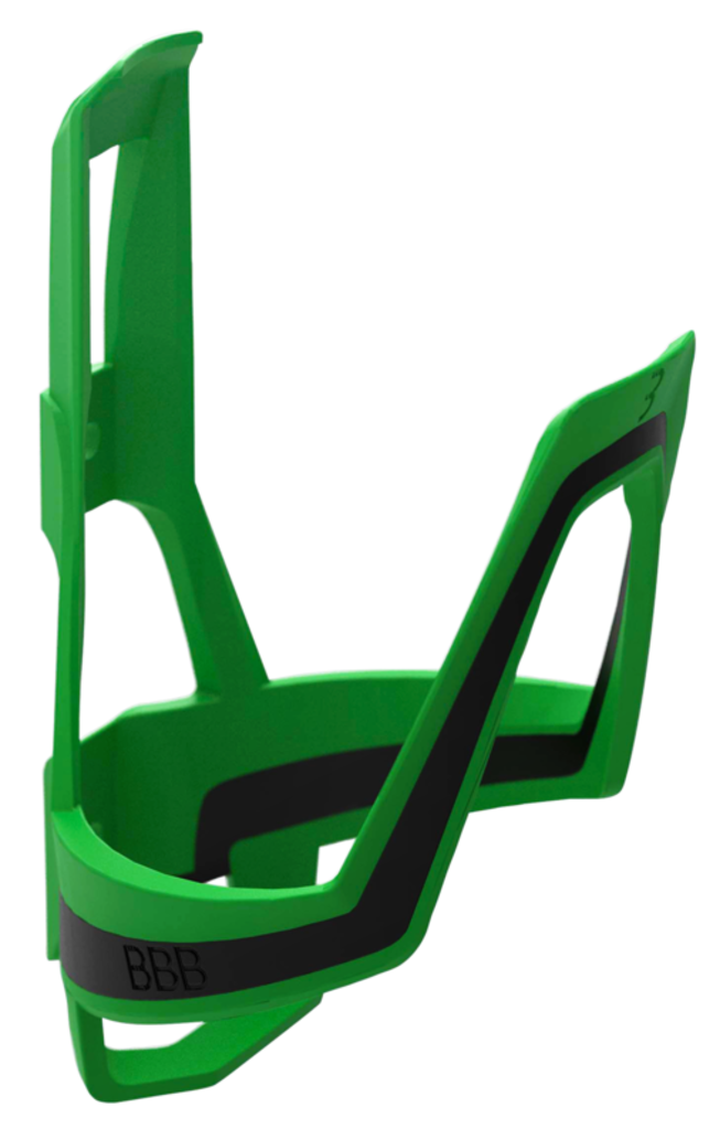 BBB DualCage Comp Bottle Cage Green/Black Ivanhoe Cycles