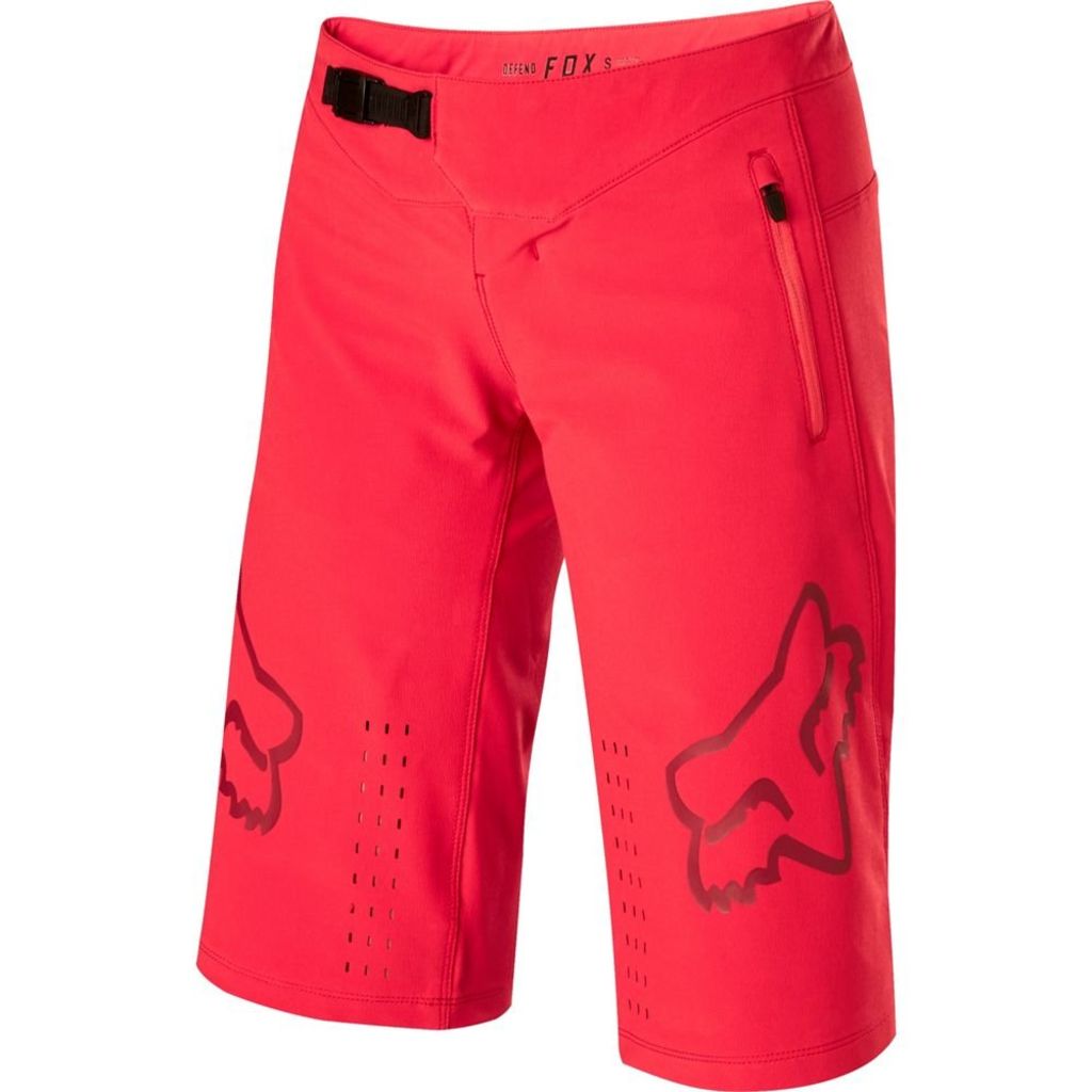 Fox Womens Defend Shorts - Rio Red | Ivanhoe Cycles