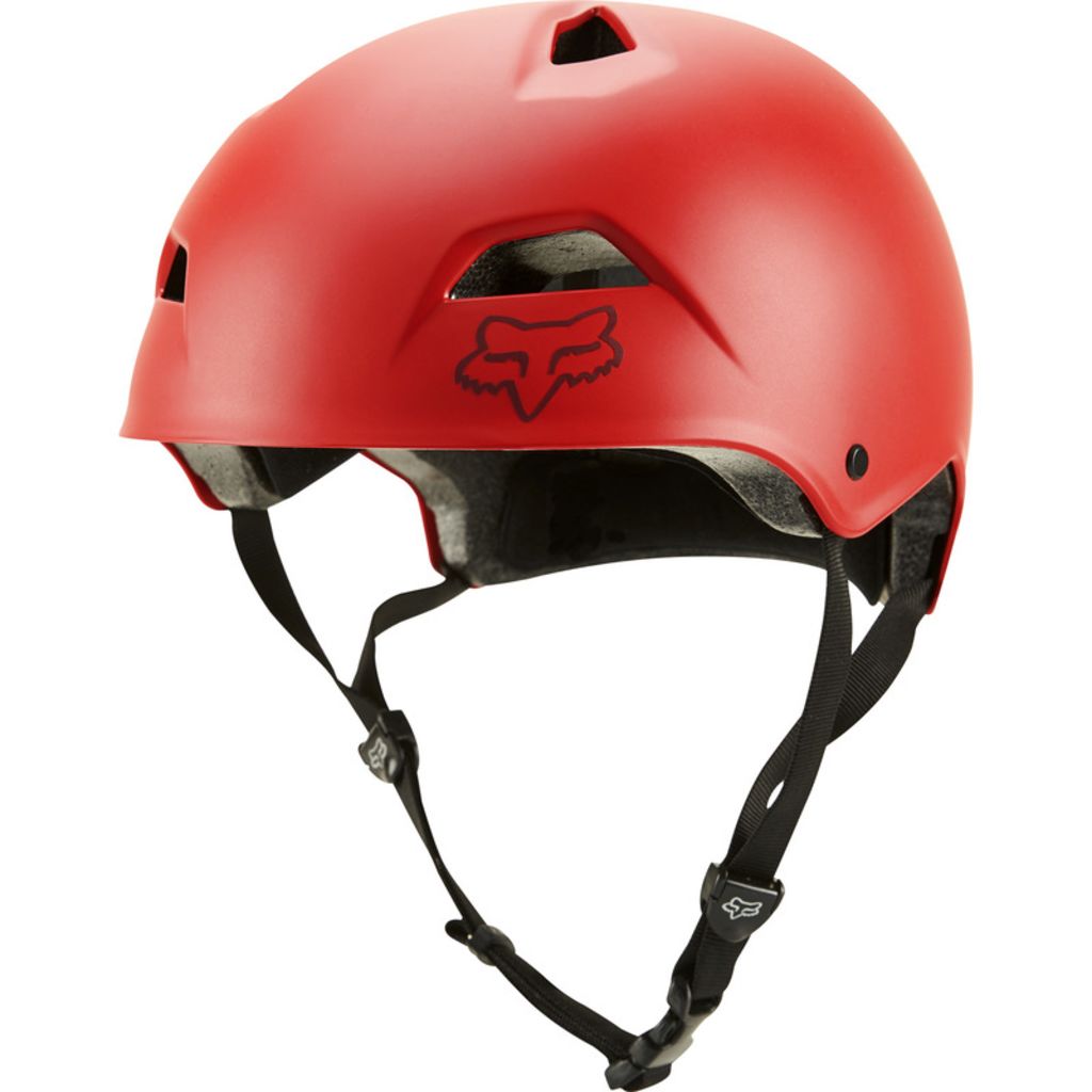 red bmx helmet