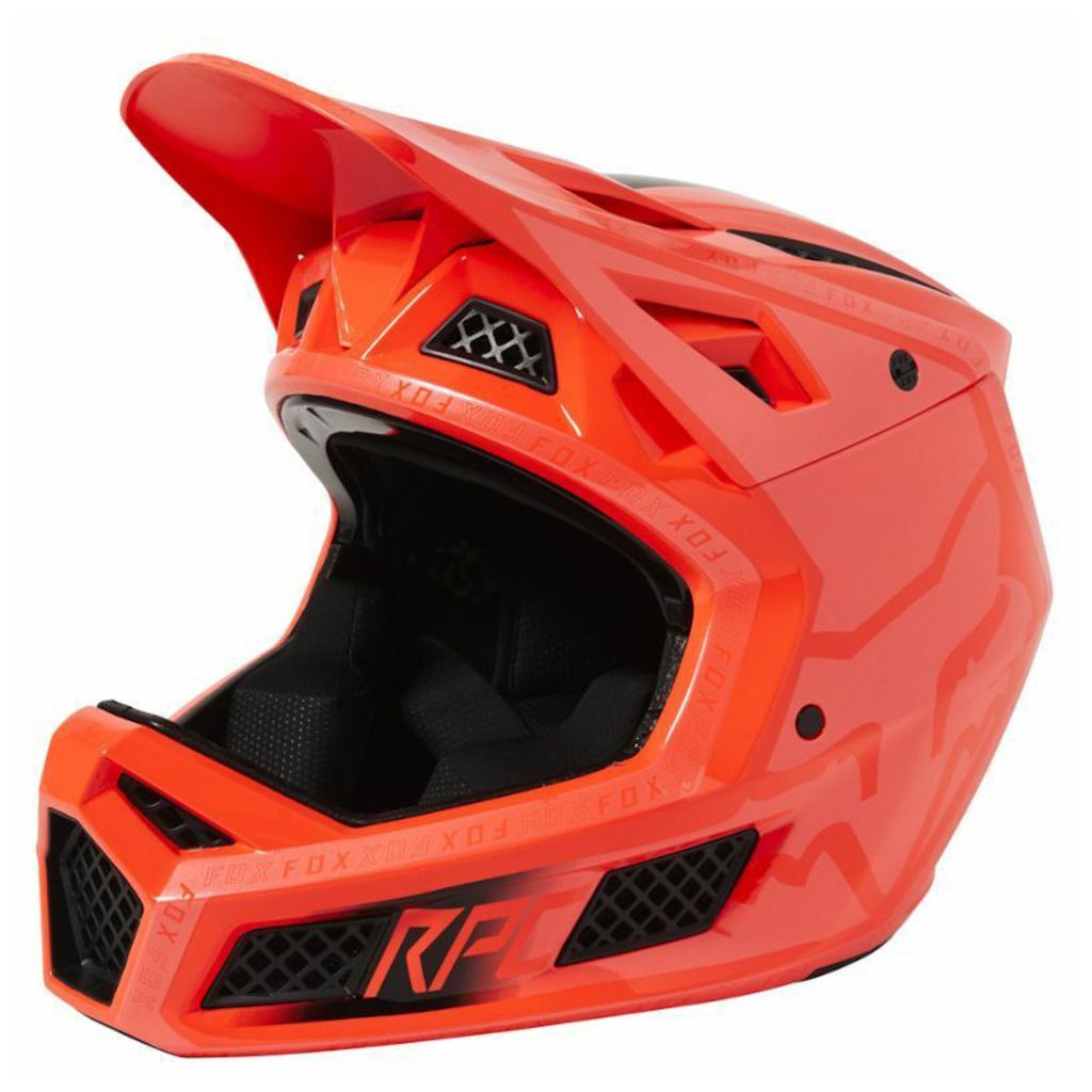 Fox Rampage Pro Carbon Helmet - Repeater Atomic Punch | Ivanhoe Cycles