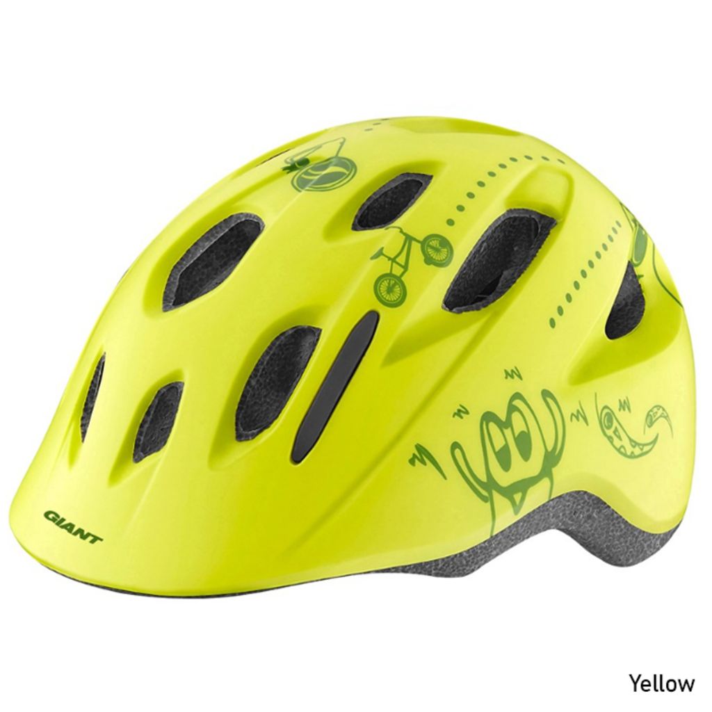Giant Holler Helmet -Yellow XS 46-51cM