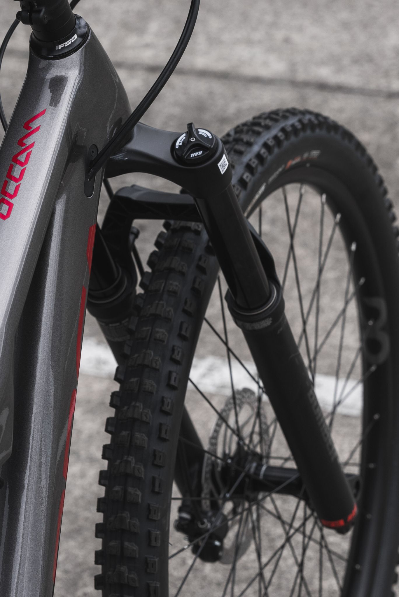 Orbea Occam H30 2022 Grey/Red-140