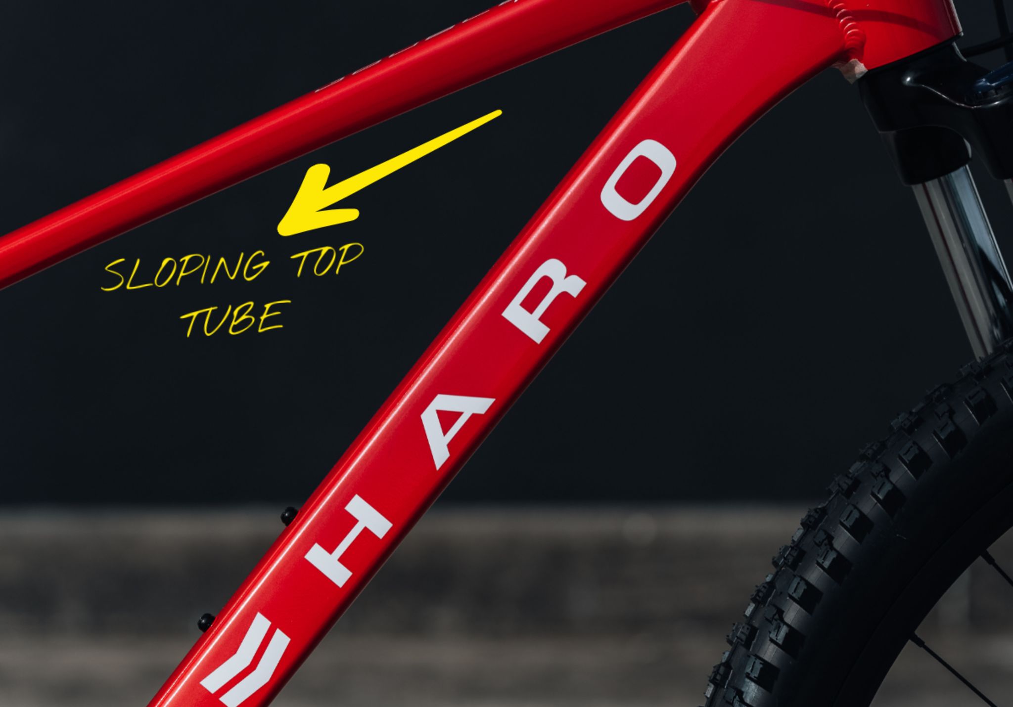 Haro Double Peak Trail 27.5 Gloss Red-50