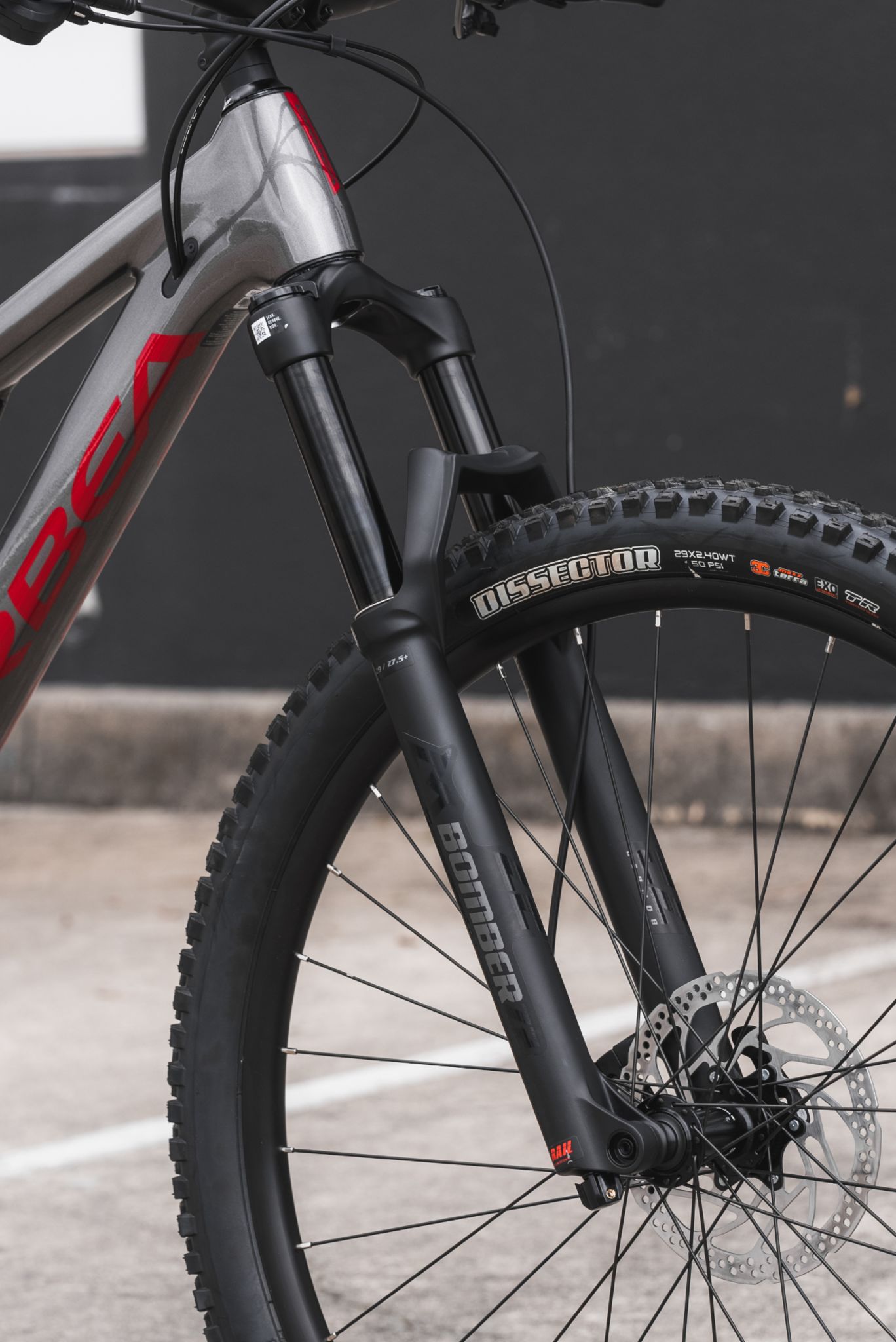 Orbea Occam H30 2022 Grey/Red-110