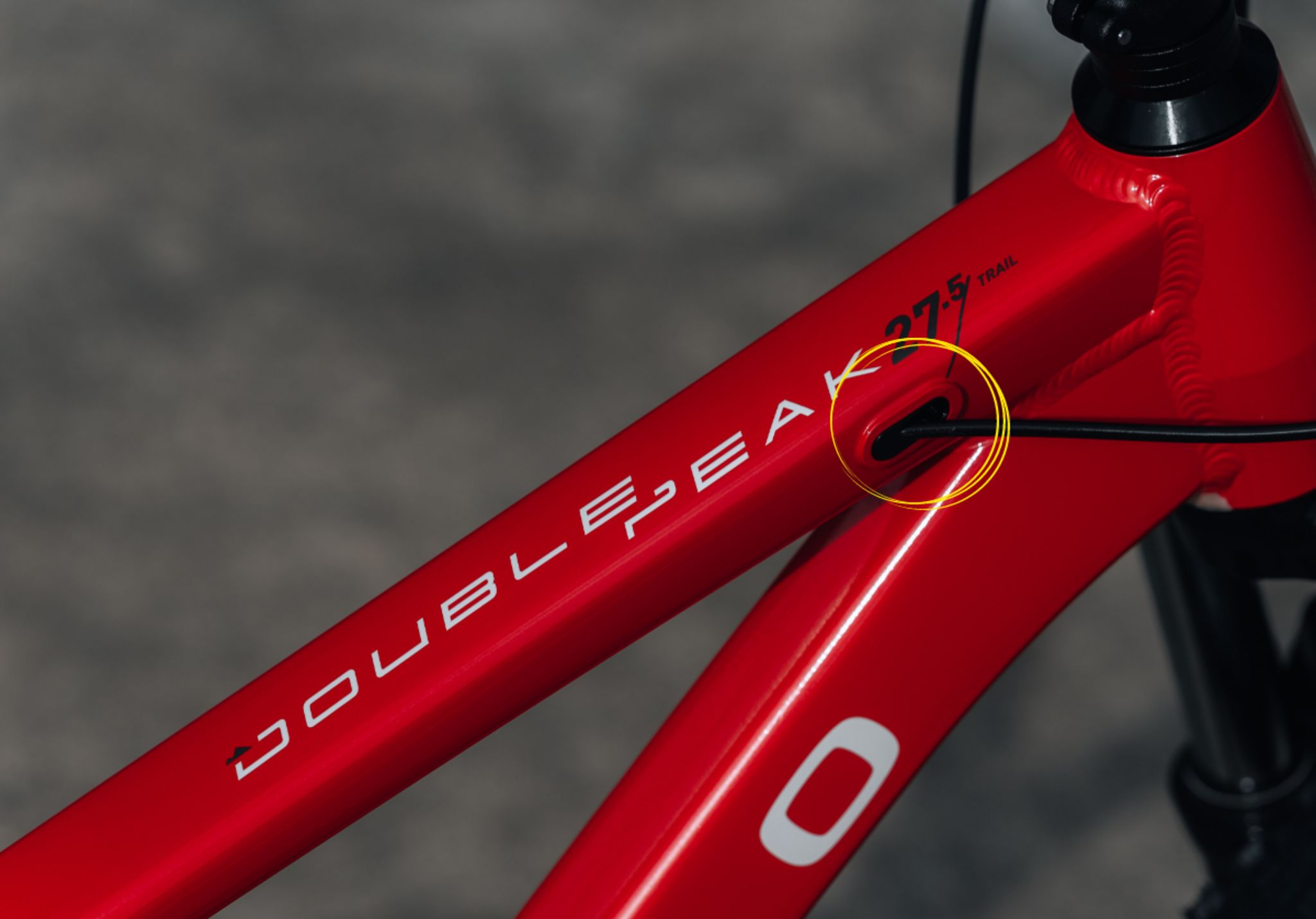 Haro Double Peak Trail 27.5 Gloss Red-45