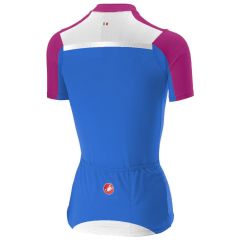 Castelli Promessa Womens Jersey - Blue/Pink