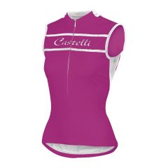 Castelli Promessa Womens Sleeveless Jersey - Purple