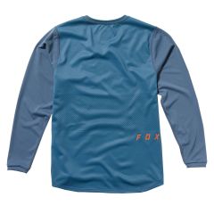 Fox Youth Ranger Long Sleeve Jersey - Blue Steel