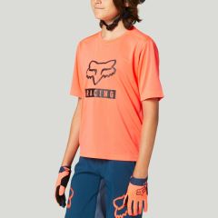 Fox Youth Ranger Short Sleeve Jersey - Atomic Punch