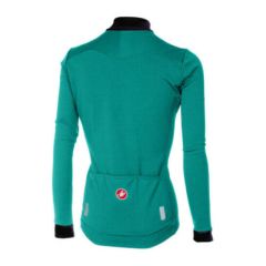 Castelli Sorriso Long Sleeve Womens Jersey - Aqua