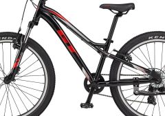 GT Stomper Prime 7 Speed 24" Kids Bike - Black