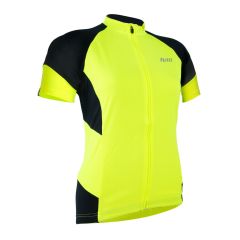 Netti Cruze Plus Womens Jersey - Fluro Yellow/Black