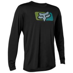 Fox Ranger Switch Long Sleeve MTB Jersey - Black