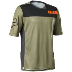 Fox Defend Moth Jersey 2022 - Bark Green 1