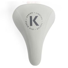 BYK E-540/E-620 Kids Bike Saddle - White 2