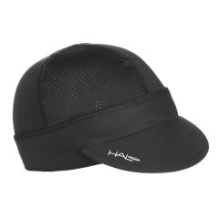 Halo Cycling Cap with Flexible Visor - Black