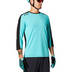 Fox Ranger Drirelease 3/4 Sleeve MTB Jersey - Teal