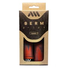 All Mountain Style AMS Berm Single Lock On MTB Grips - Red Camo 2