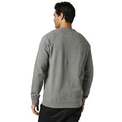 Fox Pinnacle Crew Fleece Jumper - Heather Graphite