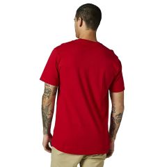 Fox Legacy Foxhead SS Premium Tee - Flame Red