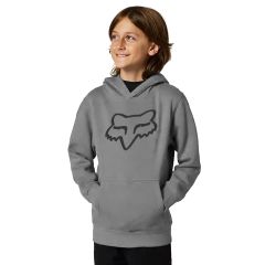 Fox Youth Legacy Pullover Fleece Hoodie - Heather Graphite