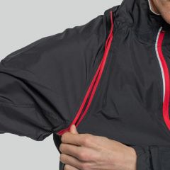 Bellwether Velocity Convertible Jacket - Black/Red 7
