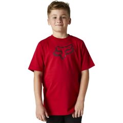 Fox Youth Legacy SS Tee - Red