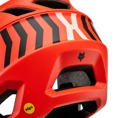 Fox Youth Proframe Race Energy Helmet (2023) - Orange Flame 7