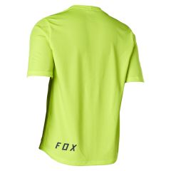 Fox Youth Ranger Short Sleeve Jersey (2023) - Fluro Yellow 2