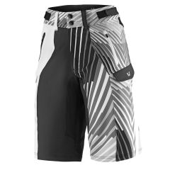 Liv Tangle Baggy Womens Shorts - Black/White