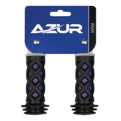 Azur Anak Kids Grips - Black/Purple