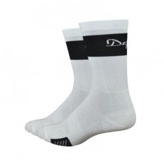 Defeet Cyclismo 5" Socks - White/Black