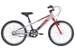 Apollo Neo 3i 20" 3 Speed Kids Bike - Silver/Red