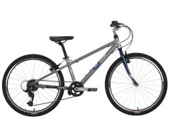 ByK E-450x7 MTR 7 Speed 20" Kids Bike - Titanium/Dark Blue