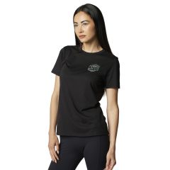 Fox Womens Caveaut SS Tech Tee - Black